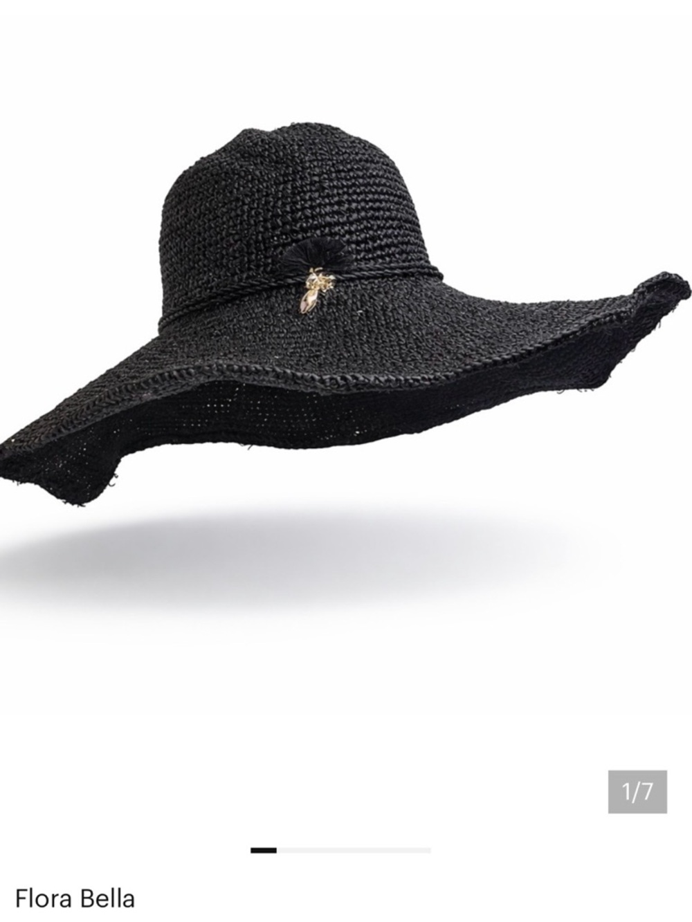 Flora Bella straw hat revolve